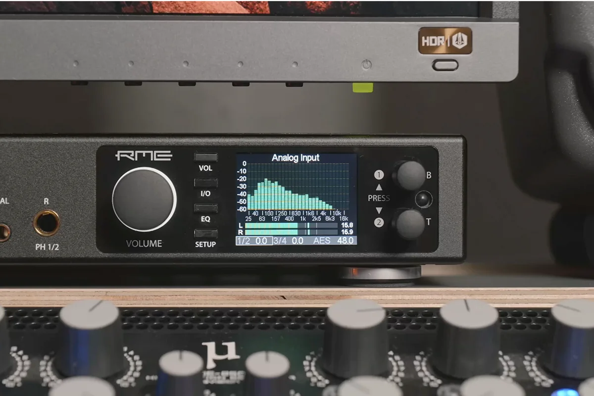Dive into the world of perfect sound with the revolutionary RIAA mode of the RME ADI-2/4 Pro SE
