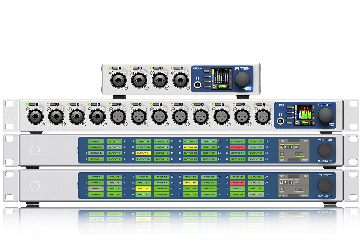 RME releases firmware updates for the AVB seriesFirmware-Updates für die AVB-Serie