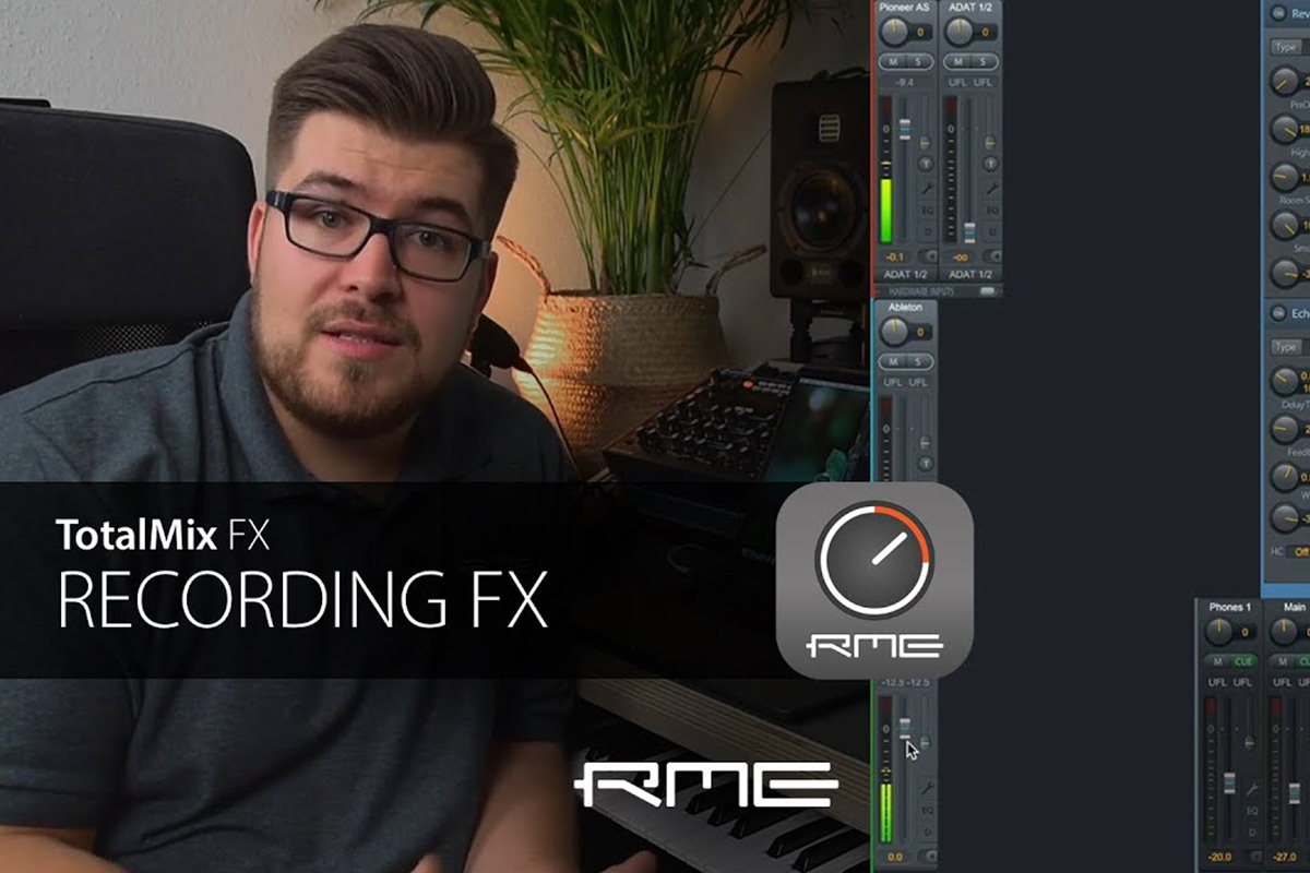 TotalMix FX for Beginners - Recording FX