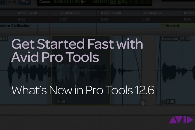AVID - Neu in Pro Tools 12.6