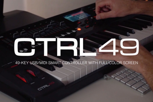 M-Audio präsentiert das CTRL49 Keyboard