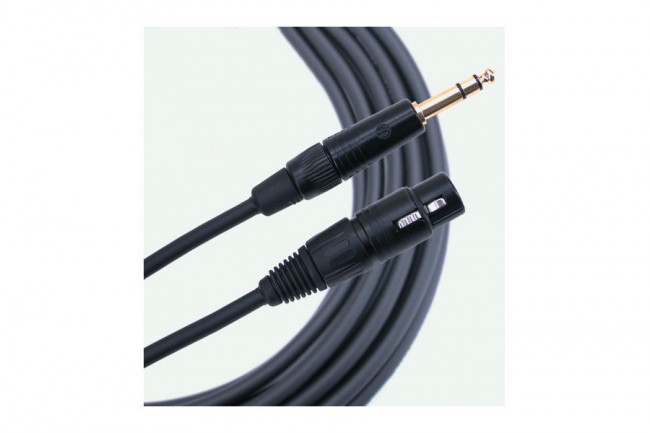 MOGAMI GOLD SERIES, LINE-KABEL SYM. (TRS - XLR F, 1m) MOGAMI GOLD SERIES, LINE-KABEL SYM. (TRS - XLR F, 1m)