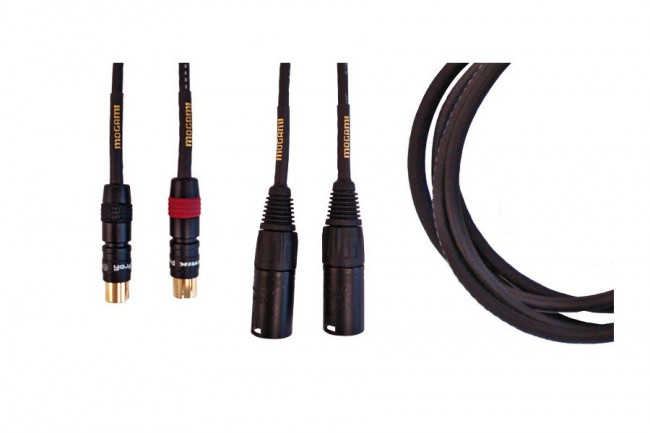 MOGAMI GOLD SERIES, HIFI-KABEL STEREO (CINCH - XLR M, 1m) MOGAMI GOLD SERIES, HIFI-KABEL STEREO (CINCH - XLR M, 1m)