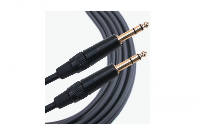 MOGAMI GOLD SERIES, LINE-KABEL SYM. (TRS - TRS, 0.5m) MOGAMI GOLD SERIES, LINE-KABEL SYM. (TRS - TRS, 0.5m)