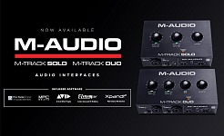 M-Track Duo and M-Track Solo Audio Interfaces