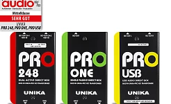 Top rating for the Pro One, Pro USB and Pro 248