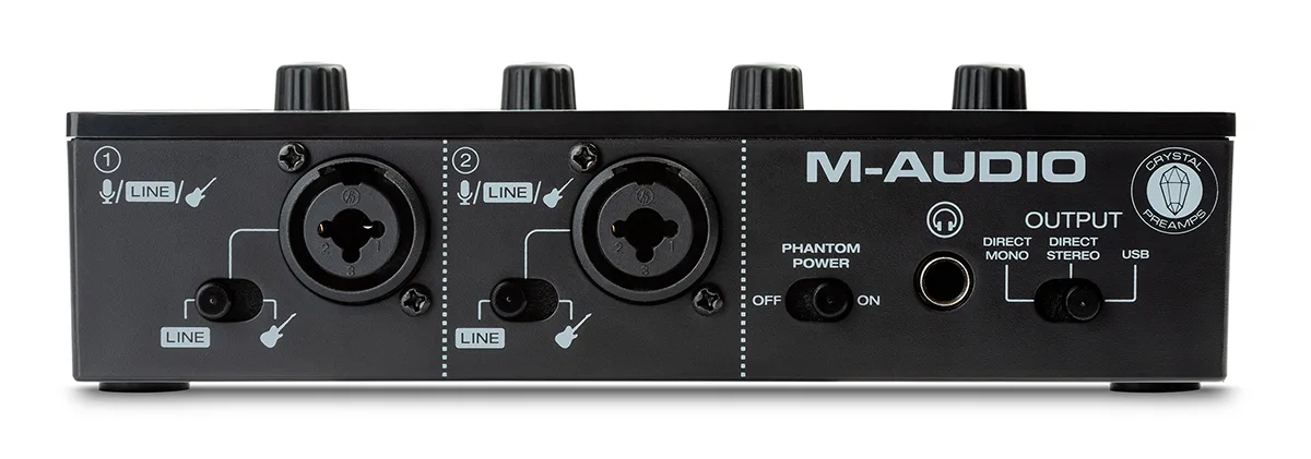 M-Audio M-Track Duo Back