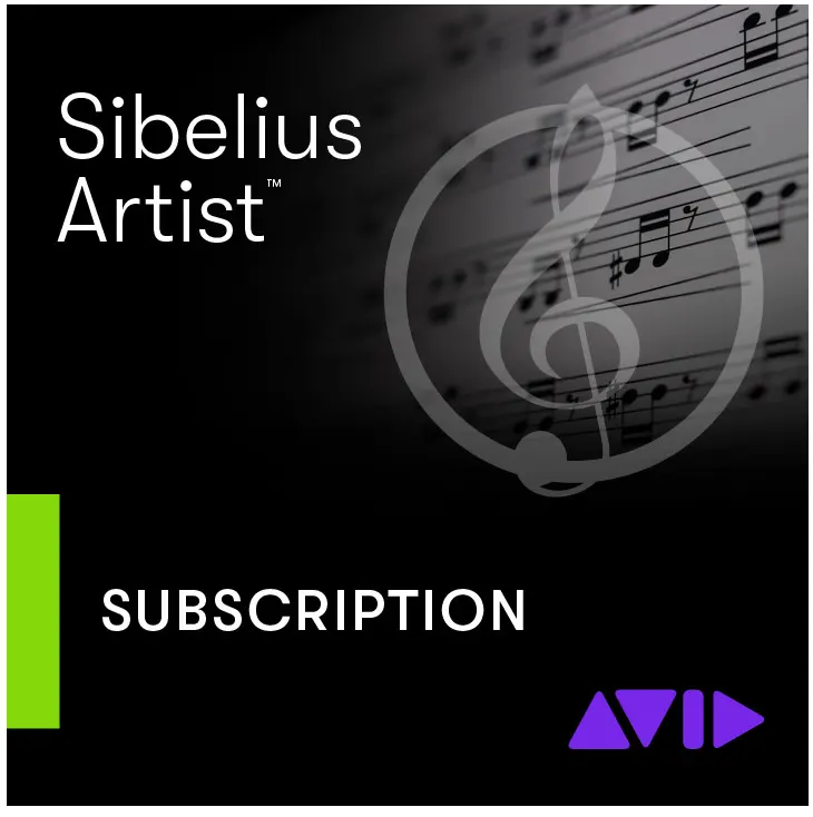 Sibelius Artist <br>ANNUAL SUBSCRIPTION NEW