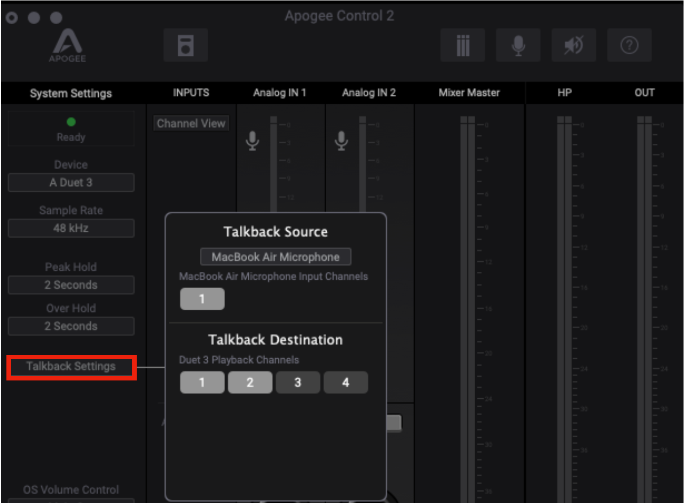 Apogee Control 2 Update