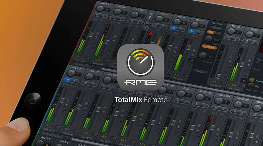 RME TotalMix Remote