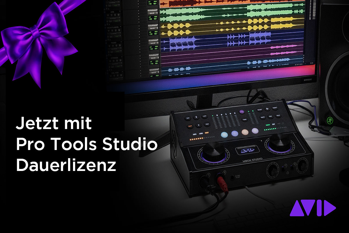 MBOX Studio mit Pro Tools Studio-Lizenz