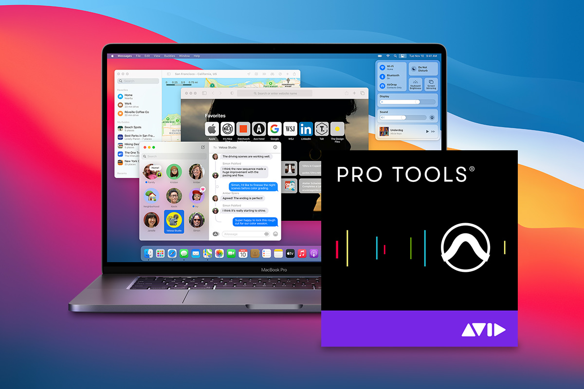 Pro Tools compatible with macOS Big Sur