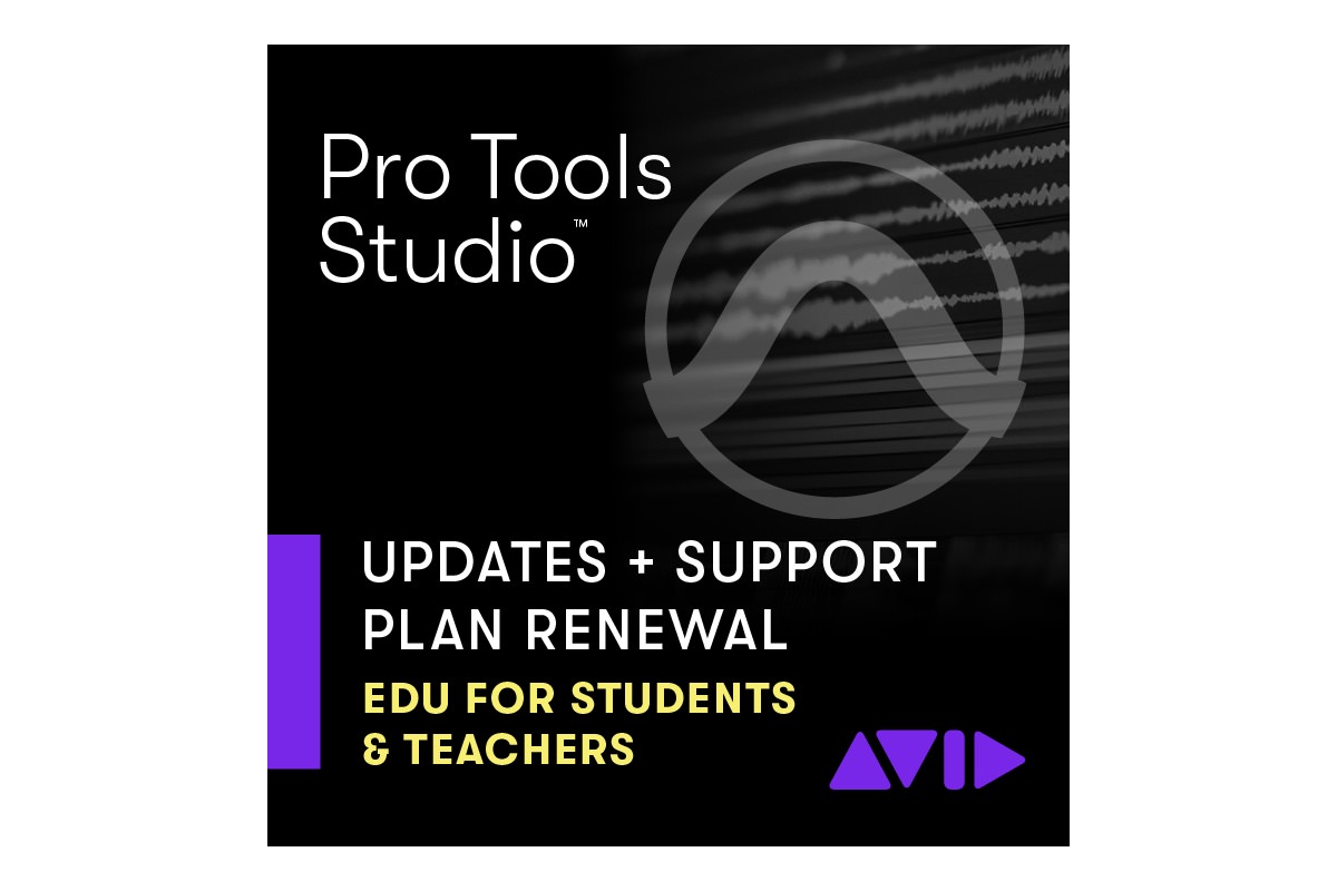 AVID Update+Support Plan for Pro Tools Studio Education