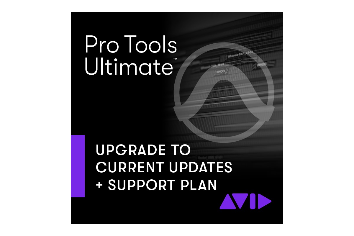 AVID Update + Support Plan (Reaktivierung) für Pro Tools Ultimate
