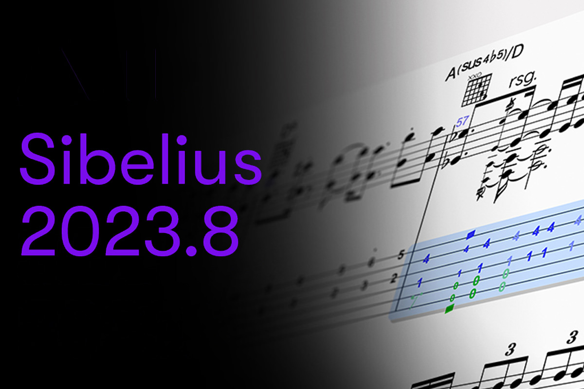Sibelius 2023.8