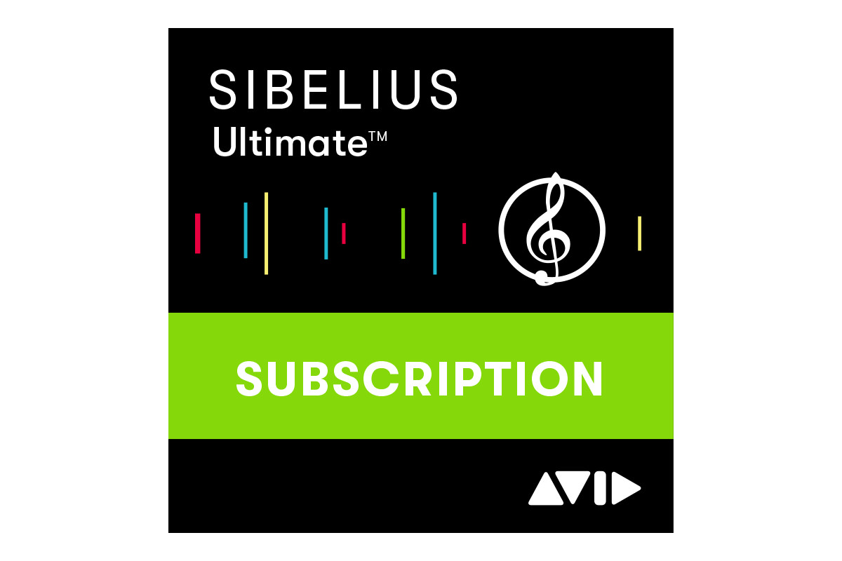 AVID SIBELIUS Ultimate ANNUAL SUBSCRIPTION