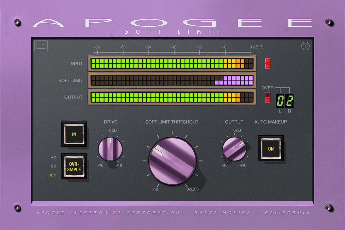 Soft Limit Plugin from Apogee - Free for all!