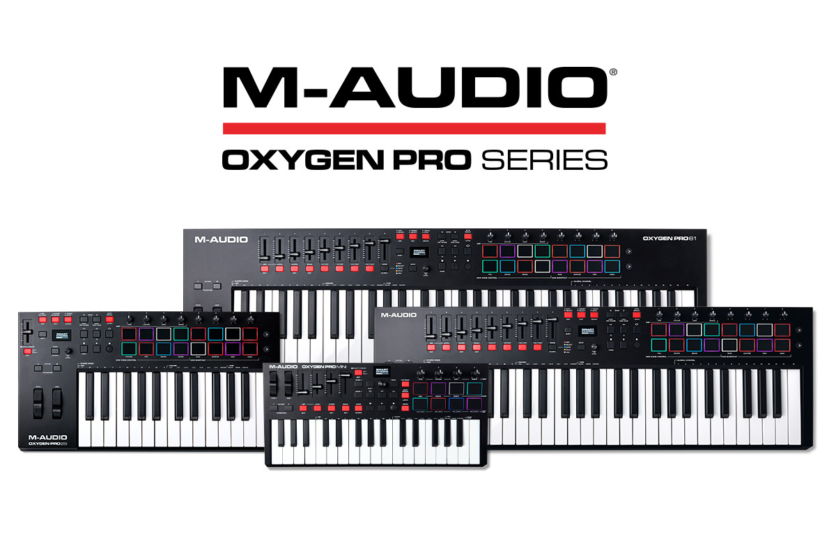 M-Audio presents the Oxygen Pro Series
