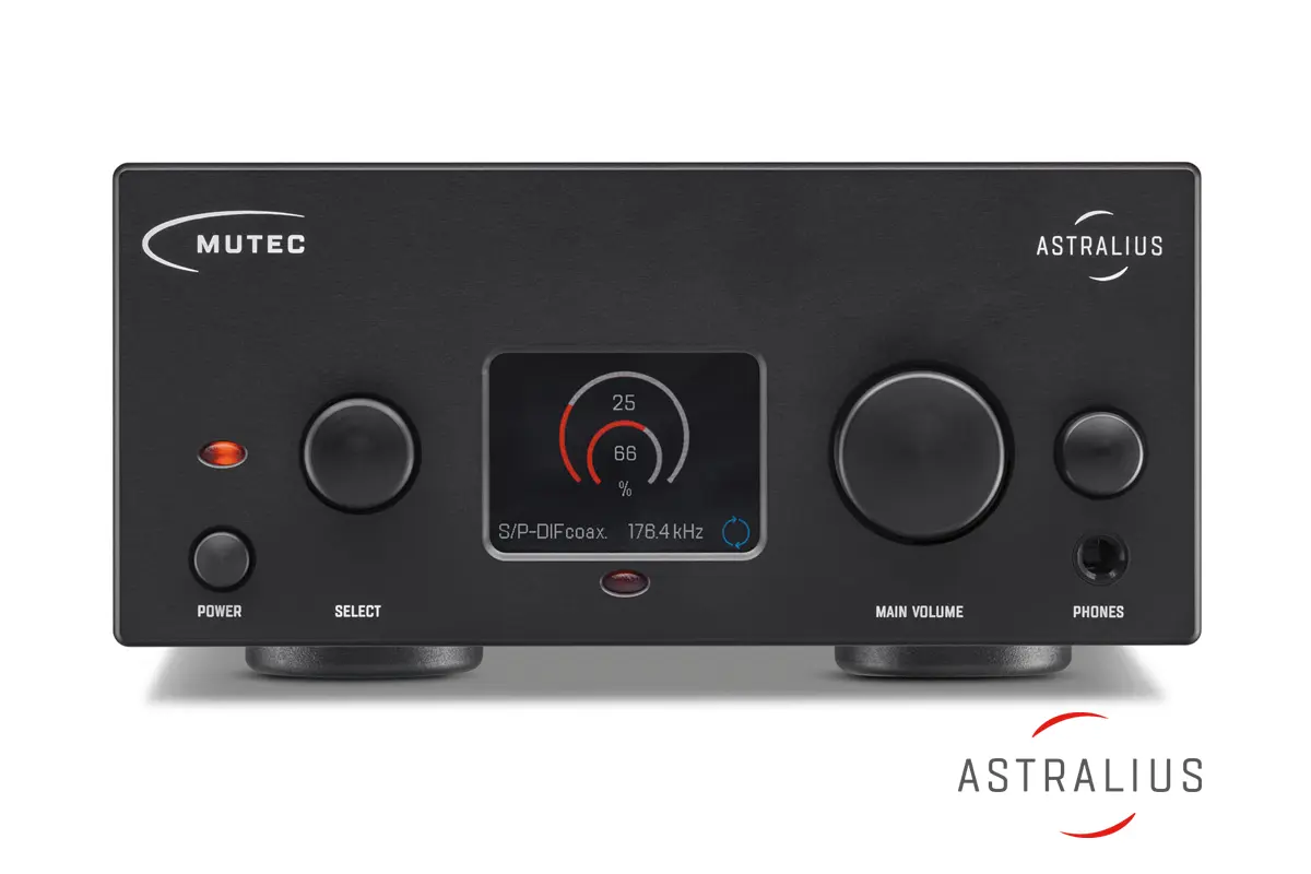 MUTEC ASTRALIUS - The re-clocking D/A converter for the highest audiophile expectations
