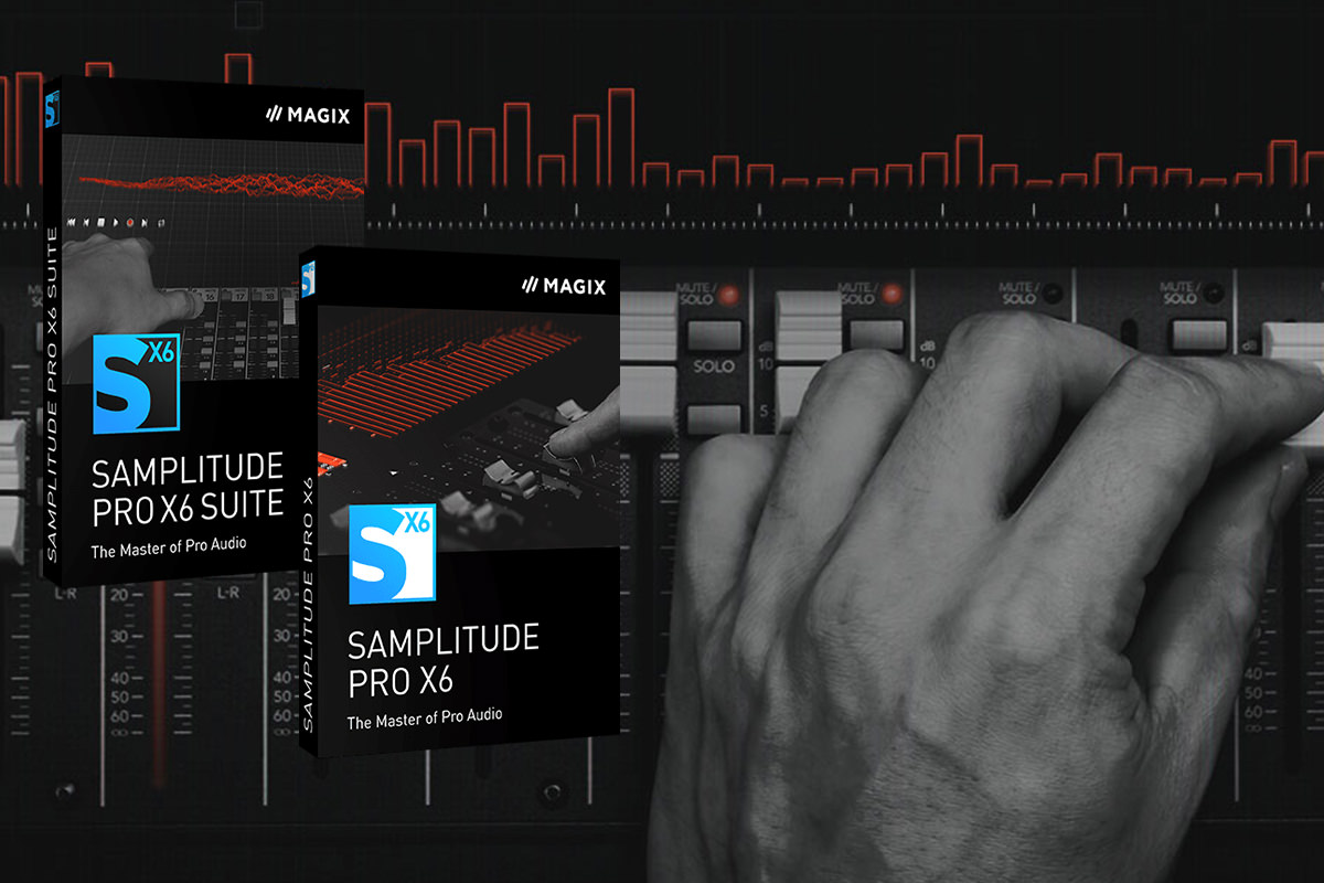 Samplitude Pro X6 & X6 Suite