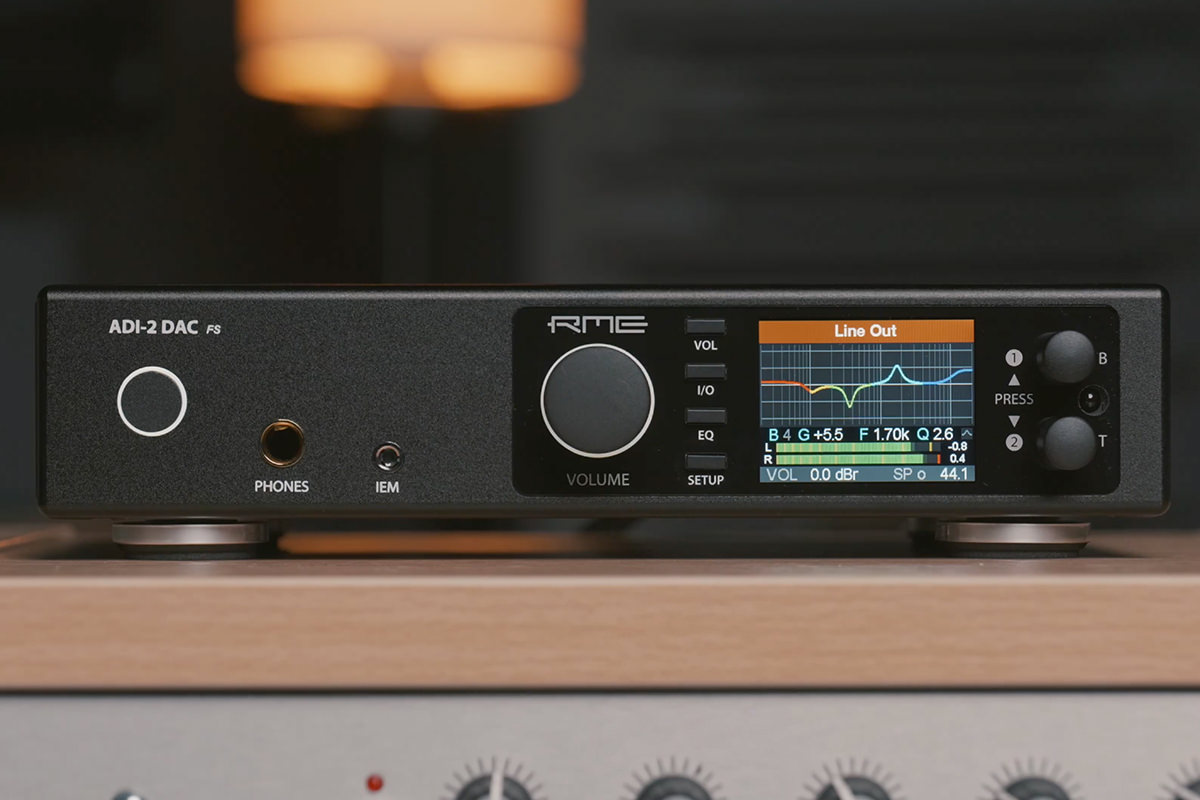 RME ADI-2 DAC FS in combination with an audio interface