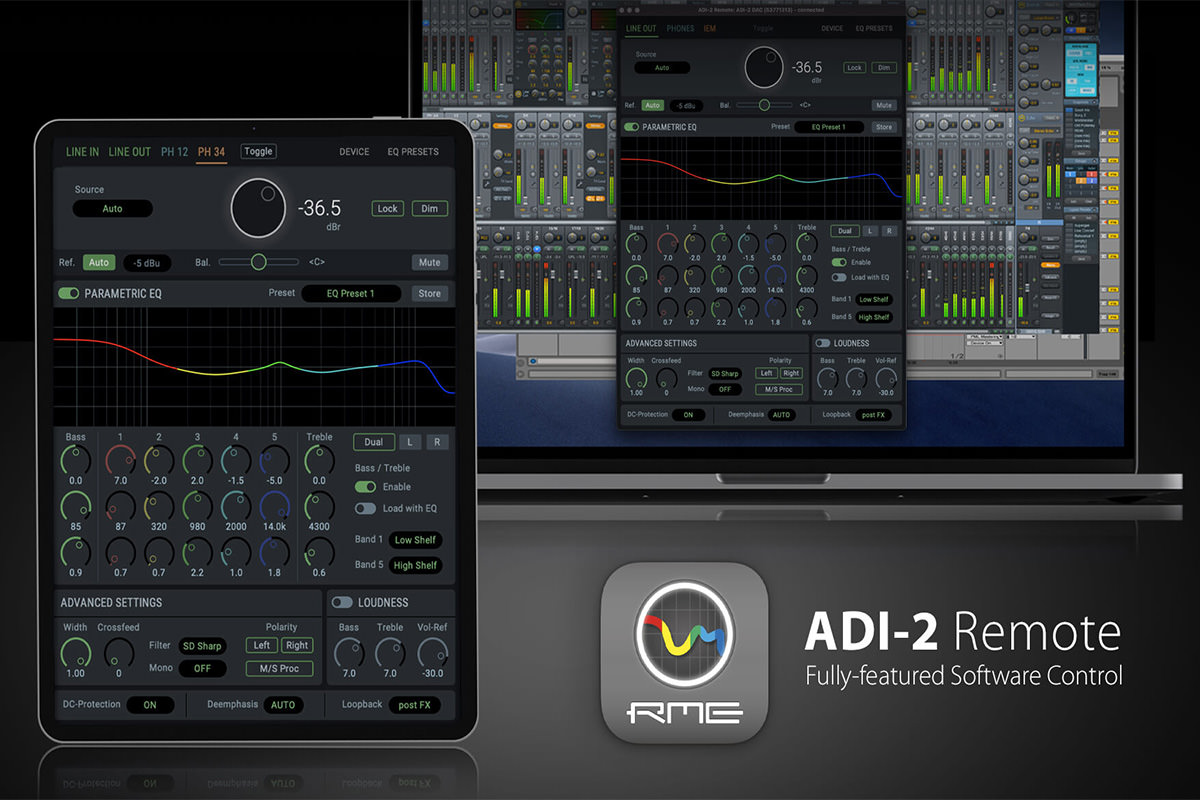 Cutting-edge ADI-2 remote software from RME released