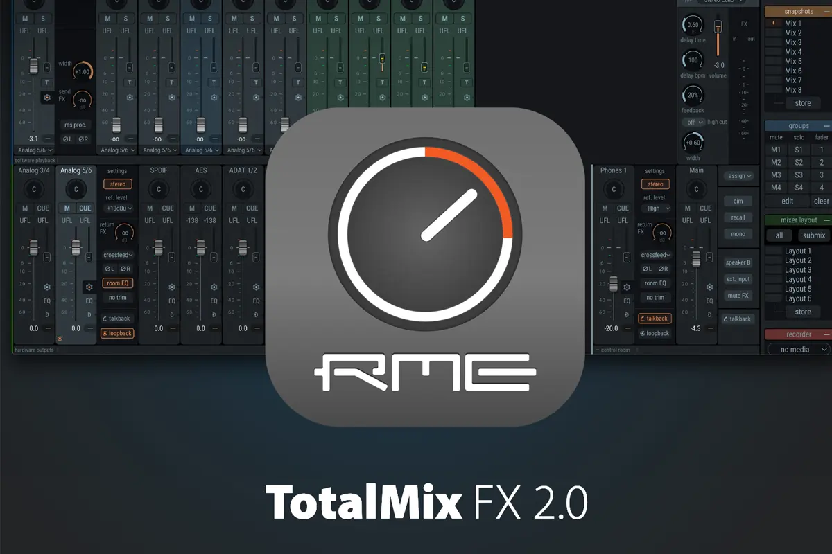 Zeit für ein Upgrade: Das Update auf TotalMix Version 2 ist da!