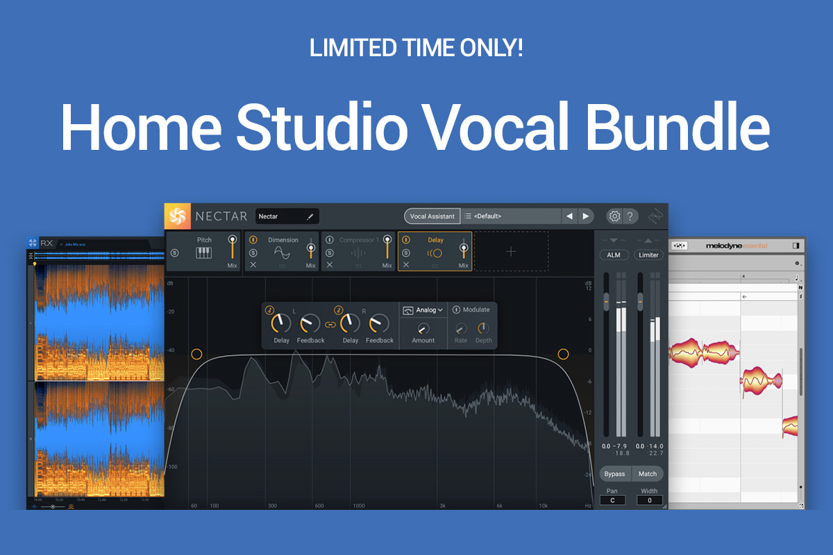 iZotope - Home Studio Vocal Bundle