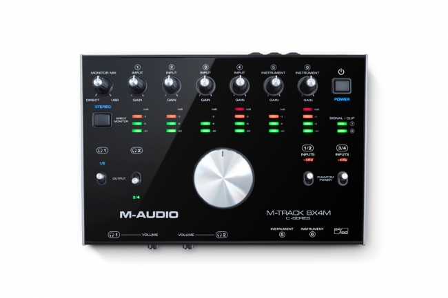 M-Audio - INTRODUCES M-TRACK 8X4M FEATURE-PACKED USB AUDIO INTERFACE