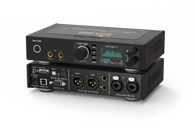 RME - ADI-2 PRO ANNIVERSARY EDITION Ultra-fidelity PCM/DSD 768 kHz AD/DA Converter