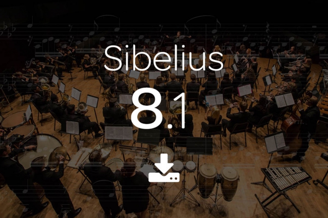 Sibelius 8.1 Now Available – What’s New