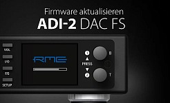 Aktualisierung der Firmware des ADI-2 DAC