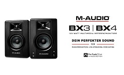 M-AUDIO - DIE NEUEN BX3 & BX4 MONITORE