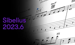 Sibelius 2023.6