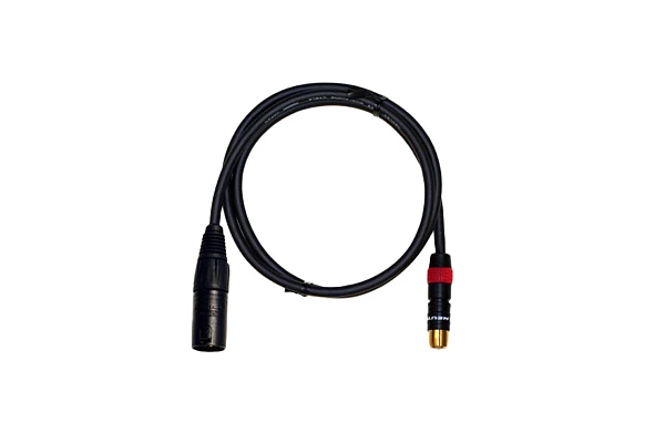 MOGAMI GOLD SERIES, HIFI-KABEL MONO (CINCH - XLR M, 1m)