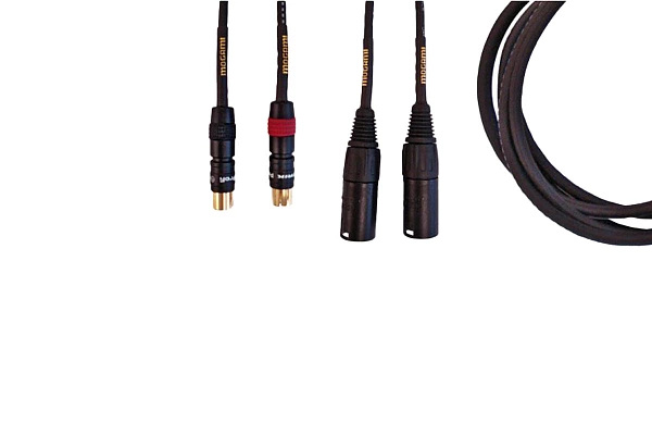 MOGAMI GOLD SERIES, HIFI-KABEL STEREO (CINCH - XLR M, 1m)