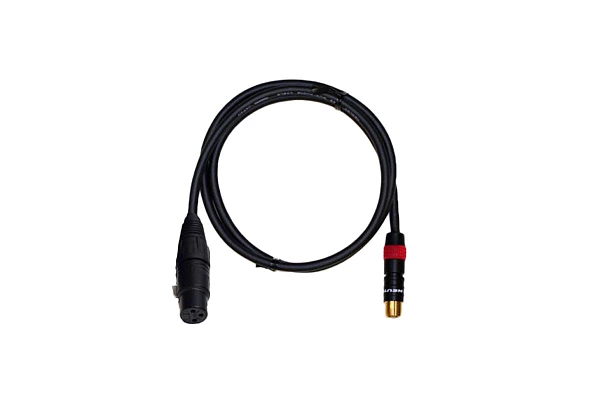 MOGAMI GOLD SERIES, HIFI-KABEL MONO (CINCH - XLR F, 1m)